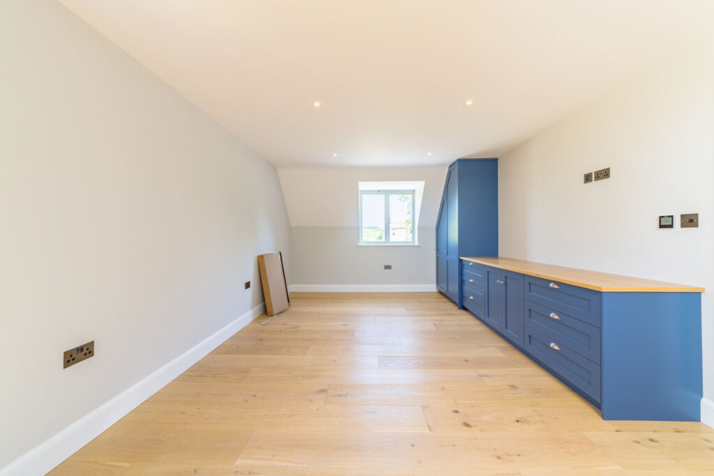 The Gables, Chater Valley View — study with fitted furniture