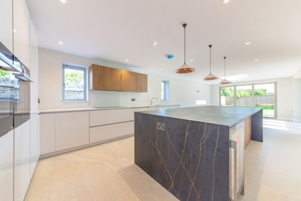 The Gables, Chater Valley View — kitchen island